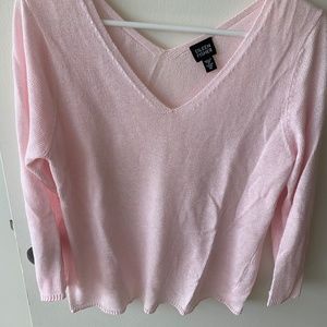 Eileen Fisher Baby Pink Sweater
